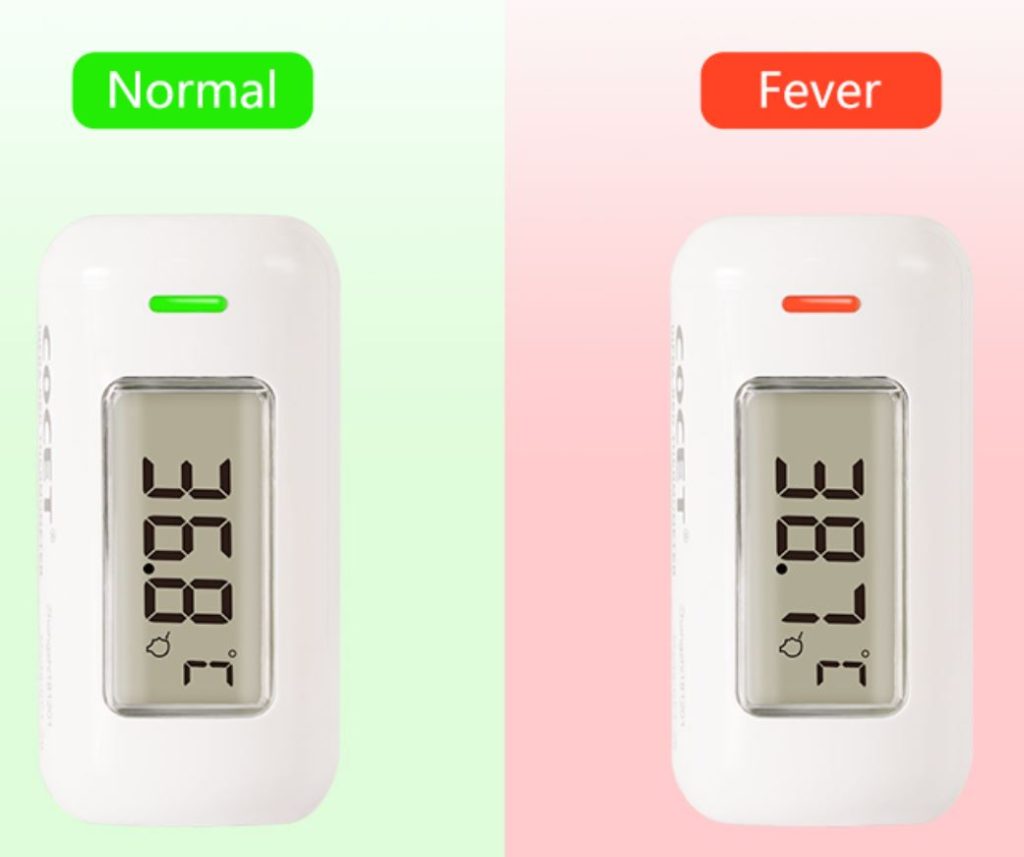 smart cheap Accurate Fever Digital IR Forehead Infrared Medical Baby Adult Thermometer for Household Indoor